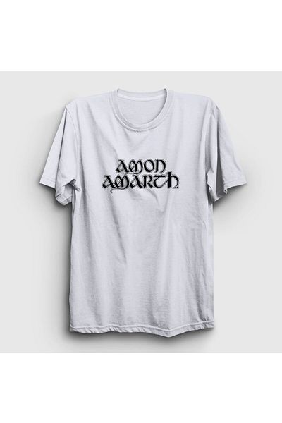 Presmono Μπλουζάκι Unisex Λευκό Amon Amarth 8459tt