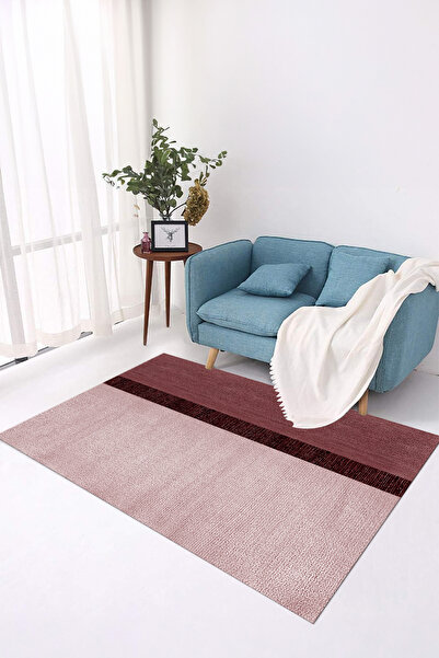 Viyana Home Digital Non-Slip Base Colorful Jute Model Washable Floor Mat Kitchen Living Room Carpet