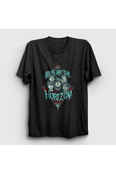 Presmono Μπλουζάκι Unisex Black Band Bring Me The Horizon 20619tt