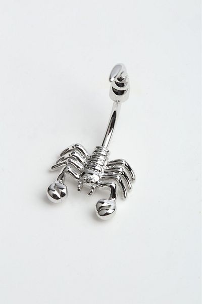 VLM AKSESUAR Scorpion Navel Piercing Surgical Steel (10mm)