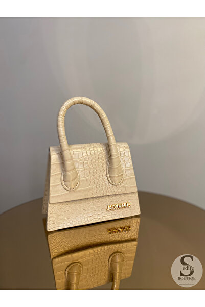 Store Kadın Bej Renk Minimalist El Çantası