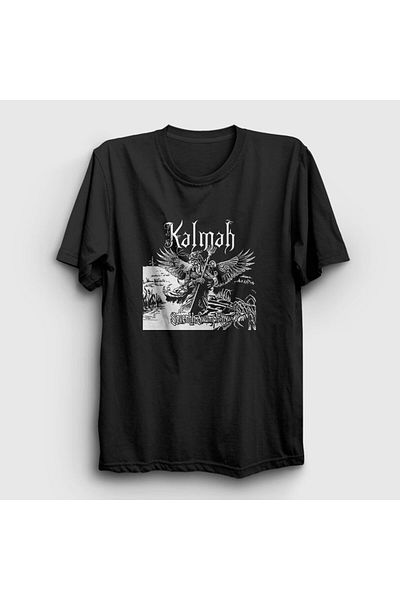 Presmono Μπλουζάκι Unisex Μαύρο Seventh Kalmah 89140tt