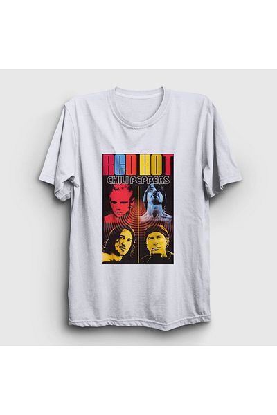 Presmono Μπλουζάκι Unisex White Band Red Hot Chili Peppers 106993 ττ
