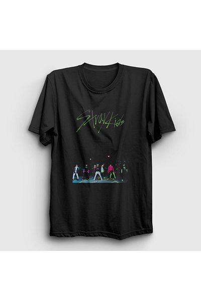 Presmono Unisex Μαύρο Street Stray Παιδικό T-shirt 123010 ττ