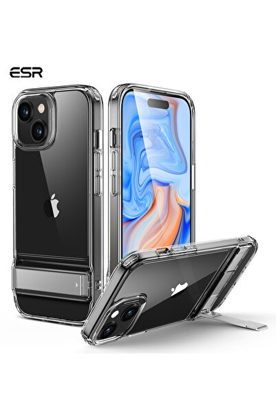 ESR Iphone 15 Standlı Şeffaf Kılıf