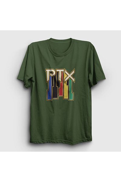 Presmono Μπλουζάκι Unisex Khaki Vintage Pentatonix 75497tt