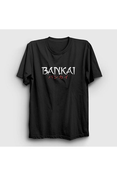 Presmono Μπλουζάκι Unisex Black Bankai Anime Bleach 126990 tt