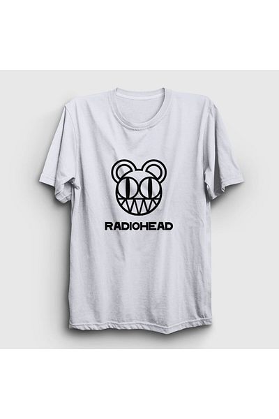 Presmono Μπλουζάκι με λευκό λογότυπο Radiohead Unisex - 103558 ττ