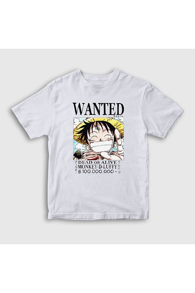 Presmono Tricou alb unisex pentru copii Anime One Piece - 136169 tt