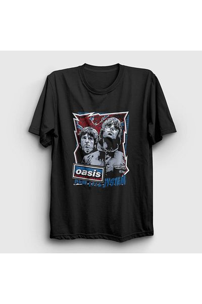 Presmono Μπλουζάκι Unisex Black Oasis 100341 ττ