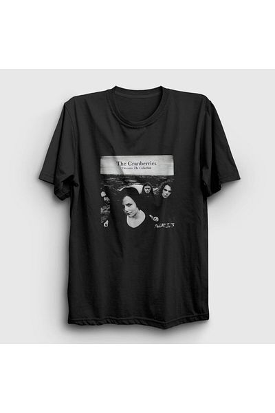 Presmono Unisex Black Dreams The Cranberries T-shirt173848tt