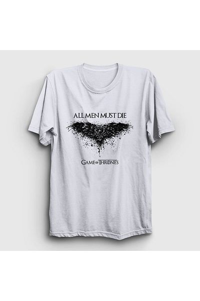 Presmono Μπλουζάκι Unisex White Die Game Of Thrones 191551 ττ