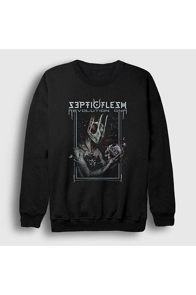 Presmono Унисекс суитшърт Black Revolution Septicflesh 172853tt