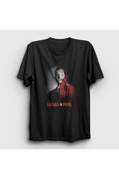 Presmono Μπλουζάκι Unisex Μαύρο Berlin V2 La Casa De Papel 196623 ττ