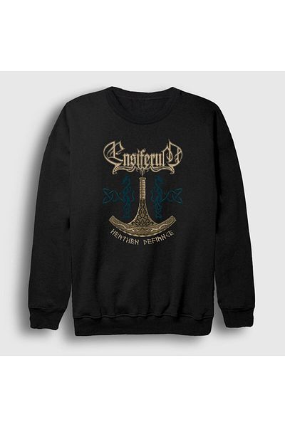 Presmono Унисекс черен суитшърт Defiance Ensiferum 145417tt