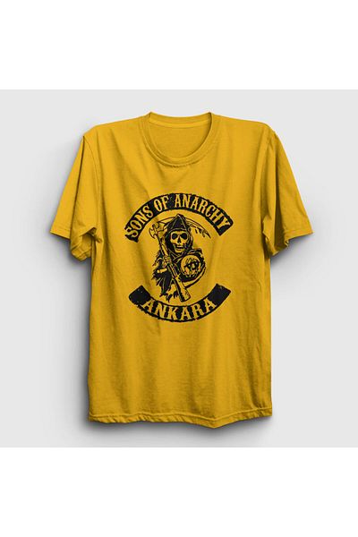 Presmono Μπλουζάκι Unisex Yellow Ankara Sons Of Anarchy 213849 ττ