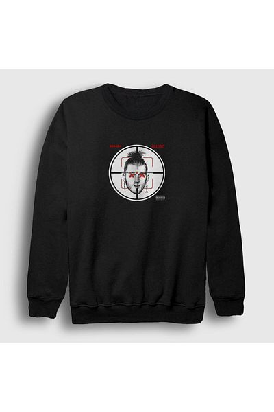 Presmono Унисекс черен суитшърт Killshot Eminem 155657tt
