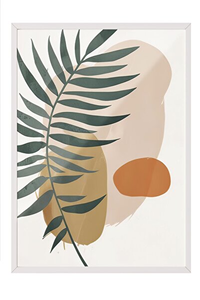 Postifull Πίνακας με κορνίζα Abstract Branch, Λευκό πλαίσιο και αφίσα, Σειρά ...