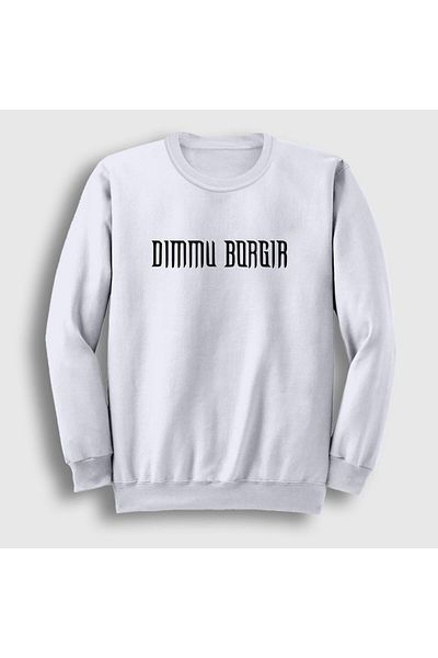 Presmono Φούτερ Unisex Λευκό λογότυπο Dimmu Borgir 142332 ττ