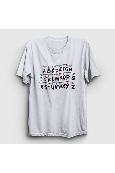 Presmono Μπλουζάκι Unisex White Lights Stranger Things 218798 ττ