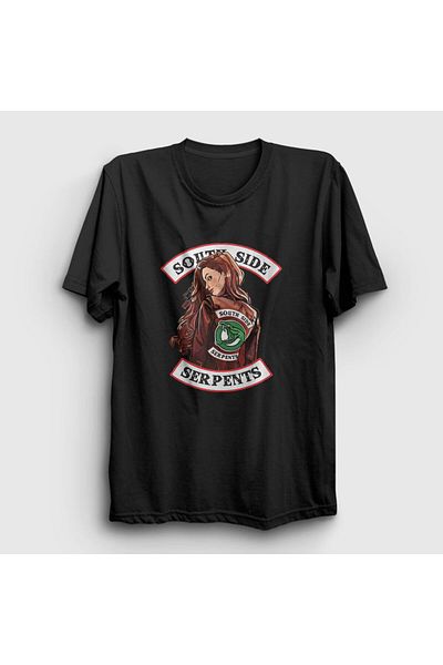 Presmono Μπλουζάκι Unisex Μαύρο Cheryl Blossom Riverdale 205979 ττ