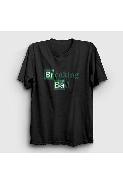 Presmono Μπλουζάκι Unisex μαύρο λογότυπο Breaking Bad 185103 ττ