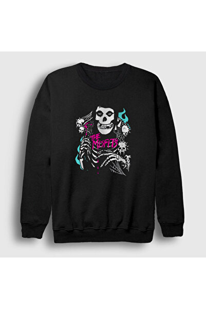 Presmono Unisex crna majica The Misfits Black Ghost 174803tt