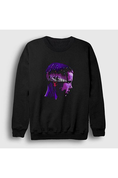 Presmono Унисекс суитшърт Black Eleven V3 Stranger Things 218670tt