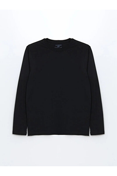 LC Waikiki Μαύρο Standard Mold Ανδρικό Σετ Πιτζάμες