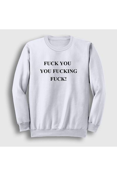 Presmono Unisex Λευκό Fyou V2 Shameless φούτερ 209593 ττ