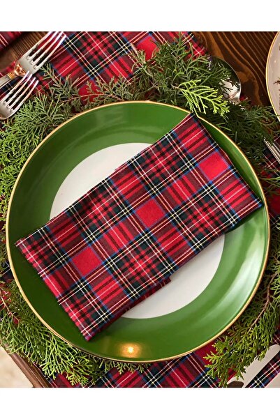 AfgTech Servețele de serviciu Concept de Anul Nou din 6 piese