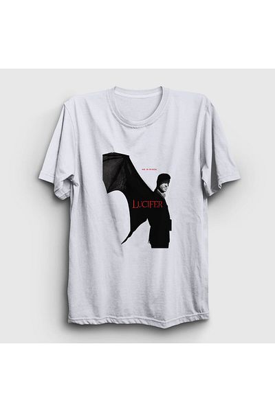 Presmono Μπλουζάκι Unisex White Risen Lucifer 199097 ττ