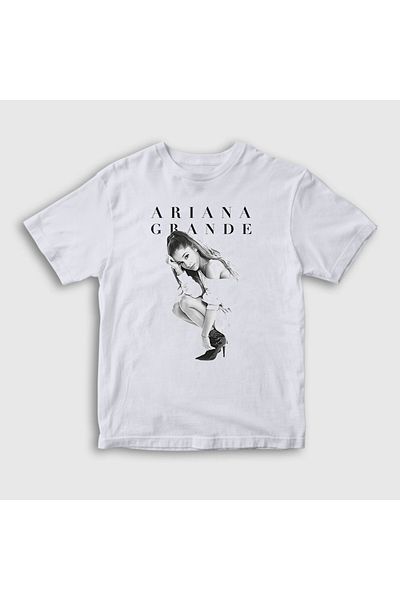 Presmono Tricou alb unisex pentru luna de miere Ariana Grande152469tt