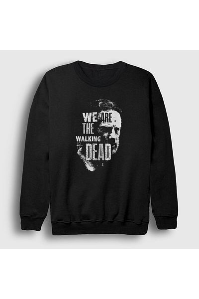 Presmono Unisex Μαύρο Φούτερ We Are The Walking Dead 221148 ττ
