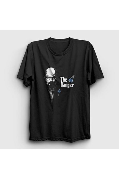 Presmono Унисекс черна тениска Danger V3 Breaking Bad 184508tt