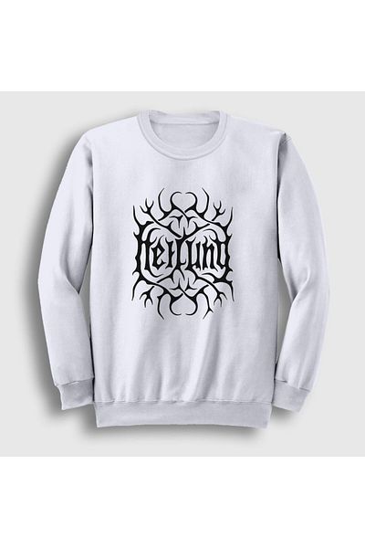 Presmono Φούτερ Unisex Λευκό λογότυπο V2 Heilung 148853 ττ