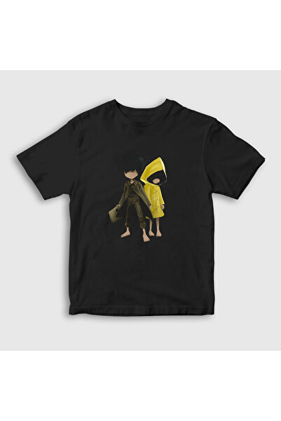 Presmono Crni unisex dečiji T-shirt - Mono i šest malih noćnih mora 160098tt
