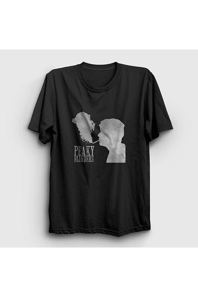 Presmono Μπλουζάκι Unisex Black Smoke Peaky Blinders 202038 ττ