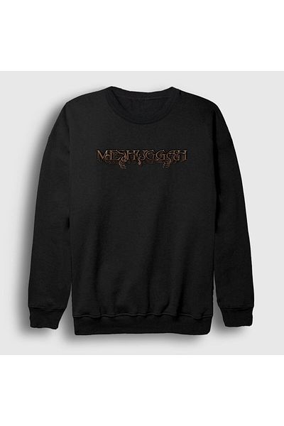 Presmono Φούτερ Unisex Μαύρο λογότυπο V2 Meshuggah 164691 ττ