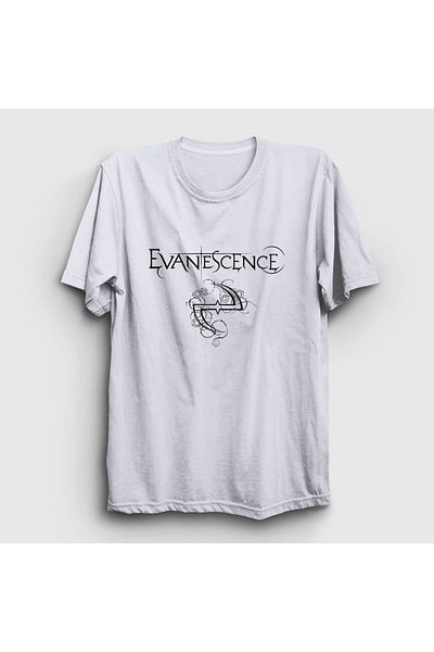 Presmono Μπλουζάκι Unisex White Logo V2 Evanescence 146318 ττ