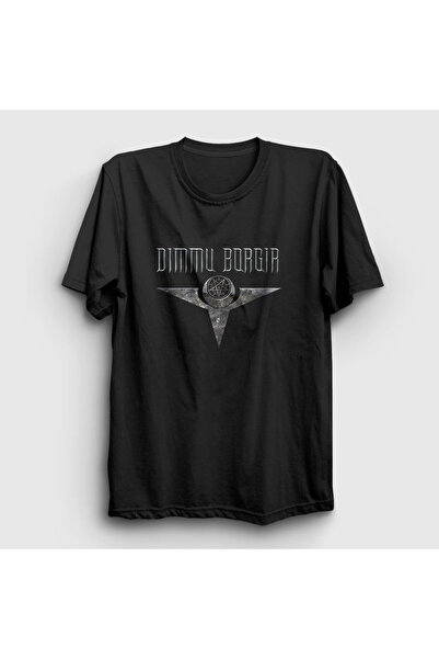 Presmono Unisex crni metal Dimmu Borgir T-shirt 142531tt