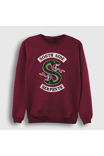Presmono Φούτερ Unisex Claret Red South Side Serpents Riverdale 207549 ττ