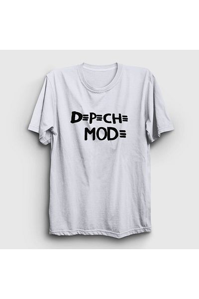 Presmono Μπλουζάκι Unisex White Logo Depeche Mode 140433 ττ