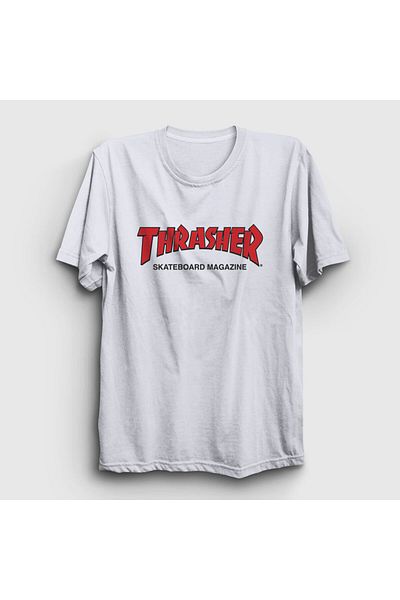 Presmono Μπλουζάκι Unisex White Logo V3 Thrasher 278543 ττ
