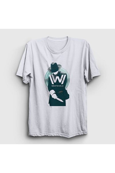 Presmono Μπλουζάκι Unisex White Mib Westworld 224699 ττ