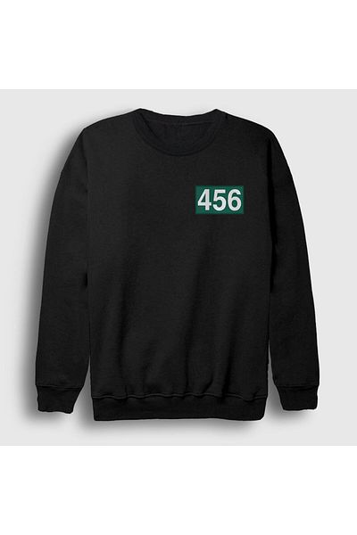 Presmono Φούτερ Unisex Μαύρο Seong Gi Hun 456 Squid Game 261411 ττ