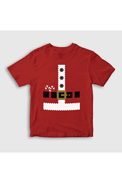 Presmono Unisex dečji crveni kostim Deda Mraza za Božić T-shirt 270002tt