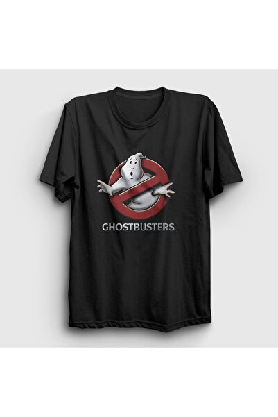 Presmono تي شيرت أسود للجنسين بشعار فيلم Ghostbusters Ghostbusters245287تي تي