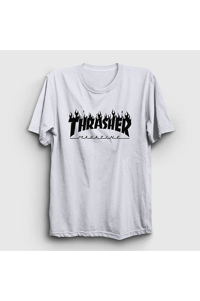 Presmono Μπλουζάκι Unisex White Logo V6 Thrasher 279427 ττ