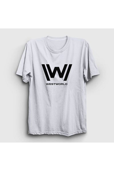 Presmono Μπλουζάκι Unisex White Logo V2 Westworld 223699 ττ